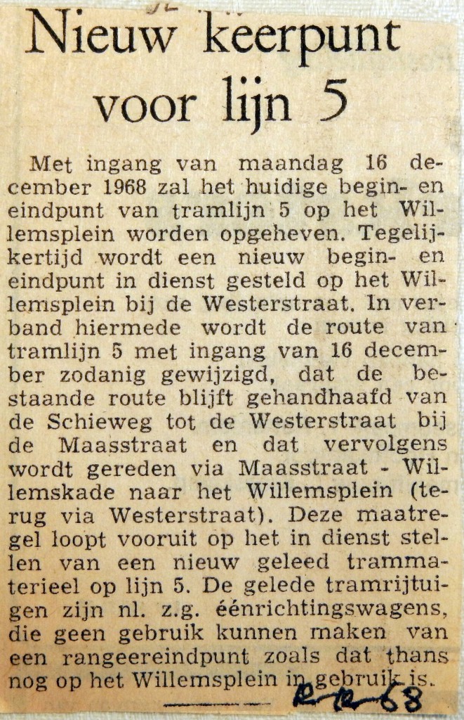 19681212 Nieuw keerpunt voor lijn 5