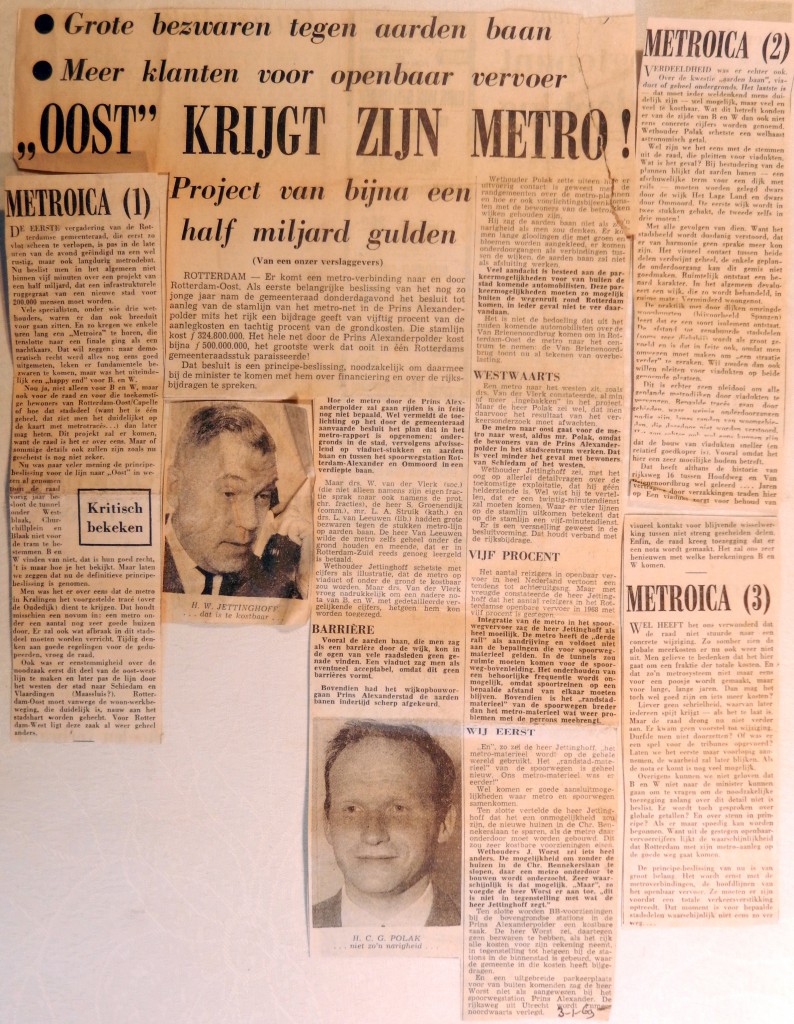 19690103 Oost krijgt zijn metro (RN)