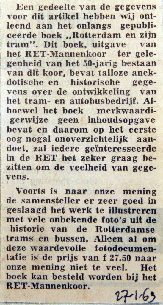 19690127 Rotterdam en z'n tram