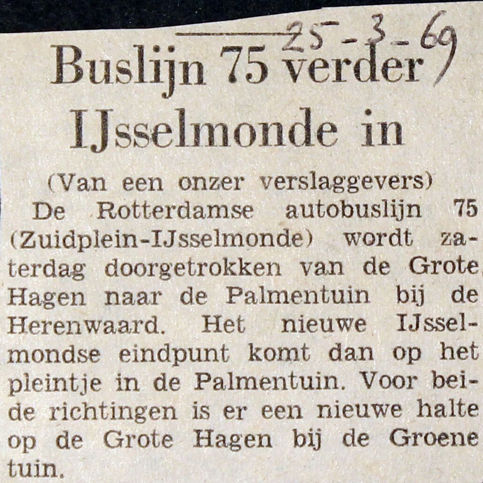 19690325 Lijn 75 verder IJsselmonde in.