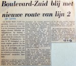 19690327 Boulevard-Zuid blij met nieuwe route