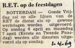 19690401 RET op de feestdagen