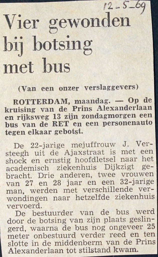 19690512 Gewonden bij botsing.