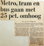 19690529 Metro, tram en bus gaan 25 pct omhoog