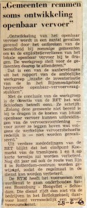 19690628 Gemeenten remmen soms ontwikkeling openbaar vervoer