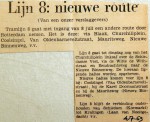 19690704 Lijn 8 nieuwe route