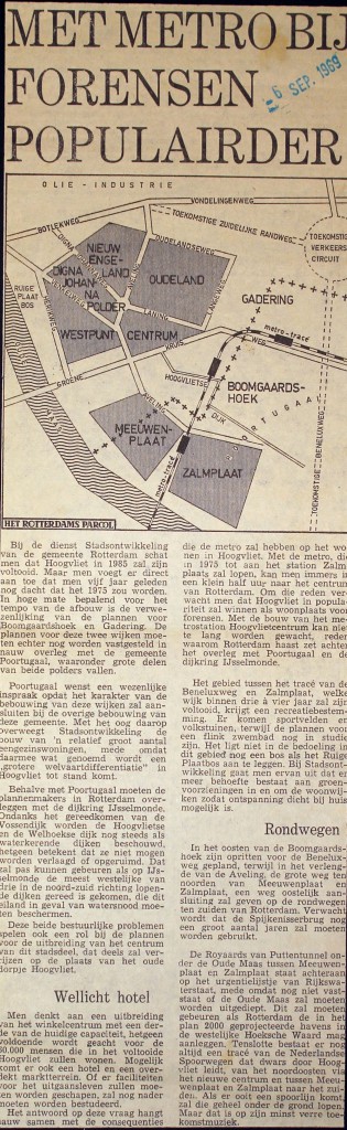 19690906 Metro populair bij forensen.