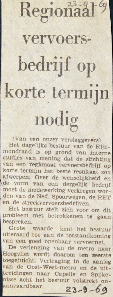 19690923 Regionaal vervoersbedijf nodig