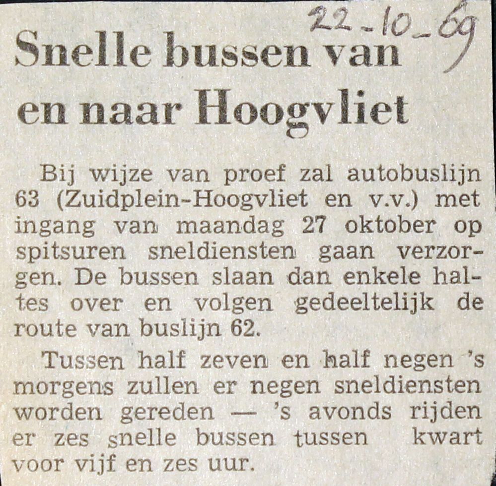 19691022 Snelle bus naar Hoogvliet.