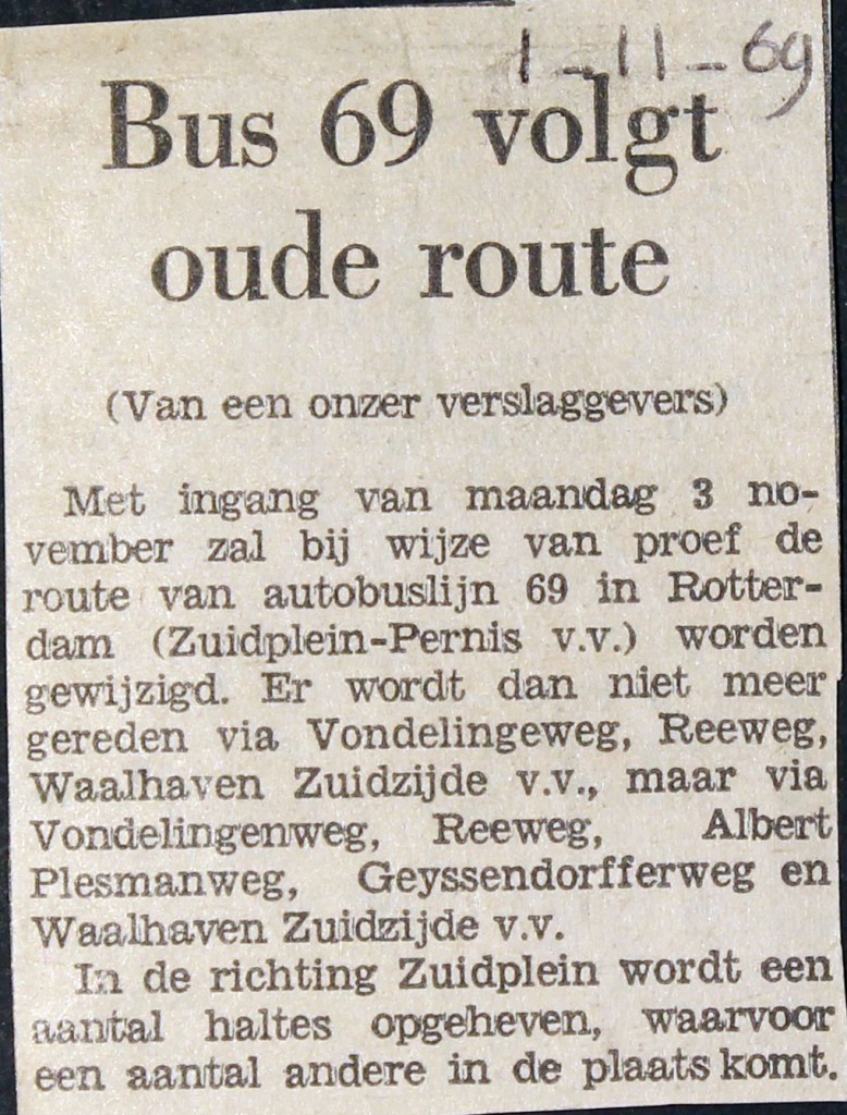 19691101 Lijn69 oude route.