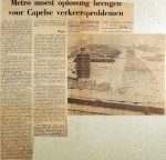 19700108 Metro moest oplossing brengen voor Capelle