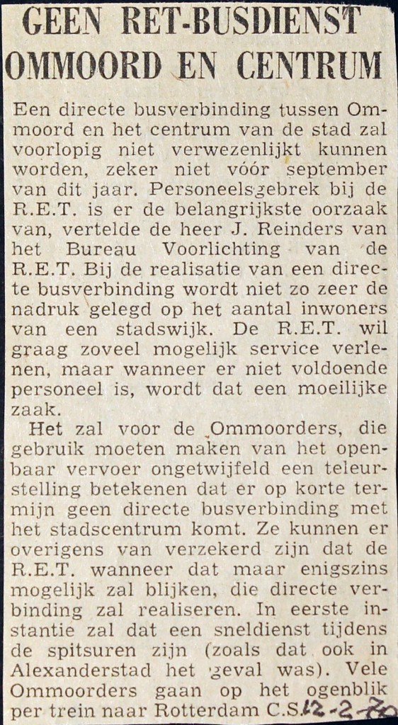 19700212 Geen bus Ommoord - CS.