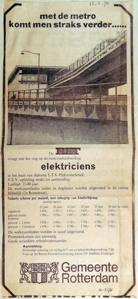 19700212 Met de metro komt men straks verder ADV RET