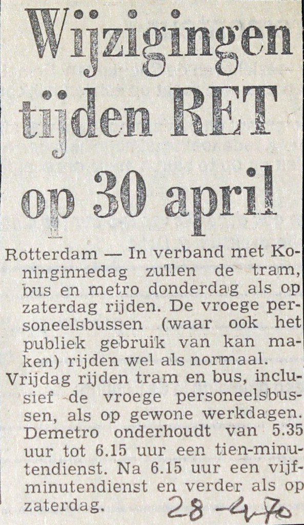 19700428 Wijziging 30 april.