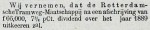 18900226 Uitkering divident. (RN)