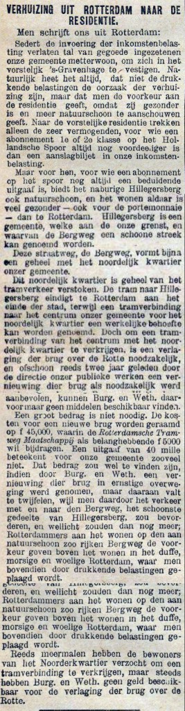 18940321 Verhuizing uit Rotterdam. (De Tijd)