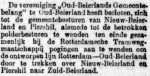 18960122 Doortrekken lijn Nw. Beijerland. (DTG)