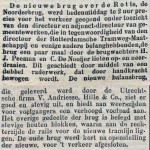 18960224 Nieuwe brug over Rotte. ((RN)