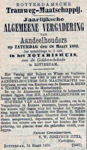 18960315 Jaarvergadering. (AH)