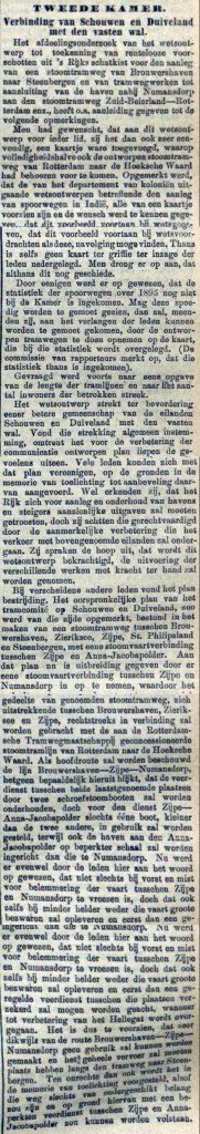 18970127 Verbinding Schouwen Duiveland. (AH)