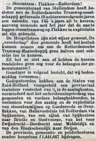 18980222 Gemeenteraad Stellendam. (RN)