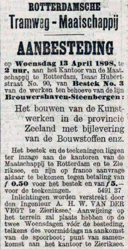 18980323 Aanbesteding kunstwerken. (RN)