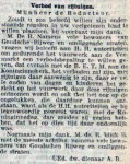 19131112 Verbod op rijtuigen. (RN)