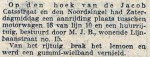 19140512 Aanrijding. (RN)