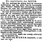 19140515 Exploitatie. (Het Volk)