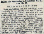 19140527 Hulde aan bestuurder 1. (RN)