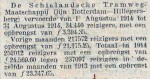 19140904 Vervoerscijfers Schielandsche. (RN)