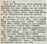 19140909 Vervoerscijfers en wachthuisje. (RN)