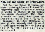 19160308 Oproep. (De Tribune)