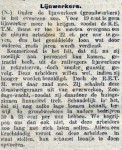 19160918 Lijnwerkers. (De Tribune)