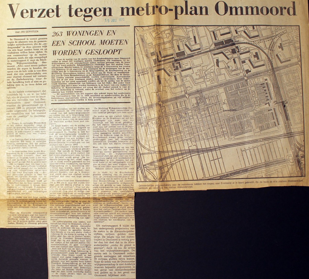 19700715 Verzet tegen metro.