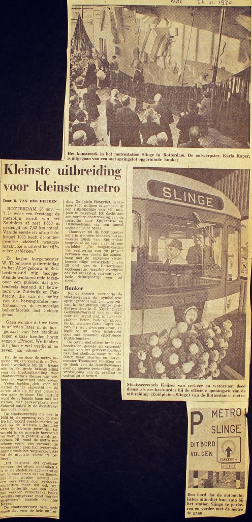 19701126 Kleinste uitbreiding. (NRC)