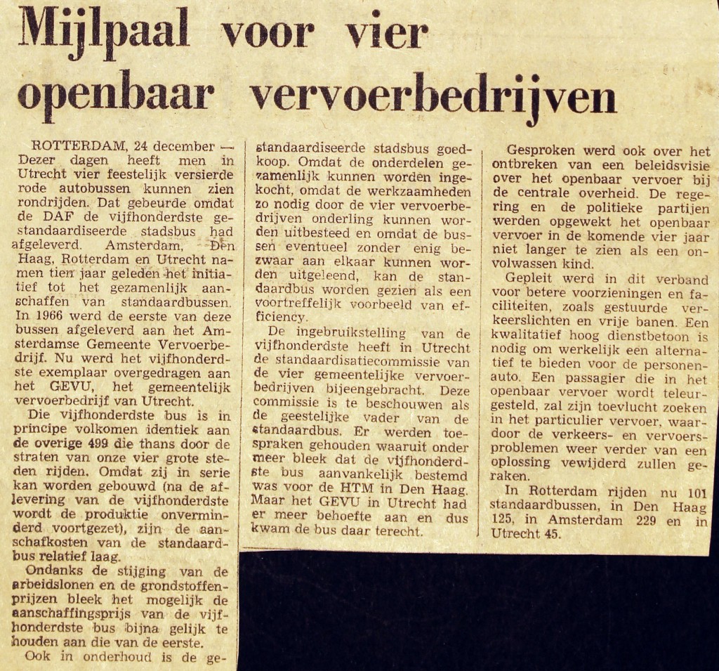 19701230 Mijlpaal OV. (NRC)