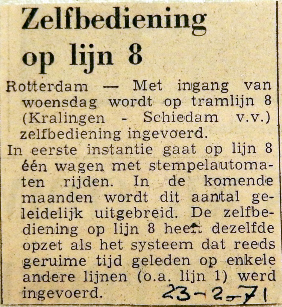 19710223 Zelfbediening op lijn 8