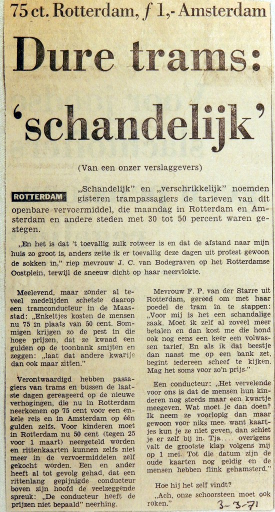 19710303 Dure trams, schandelijk