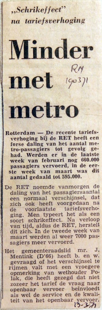 19710319 Minder met metro (RN)