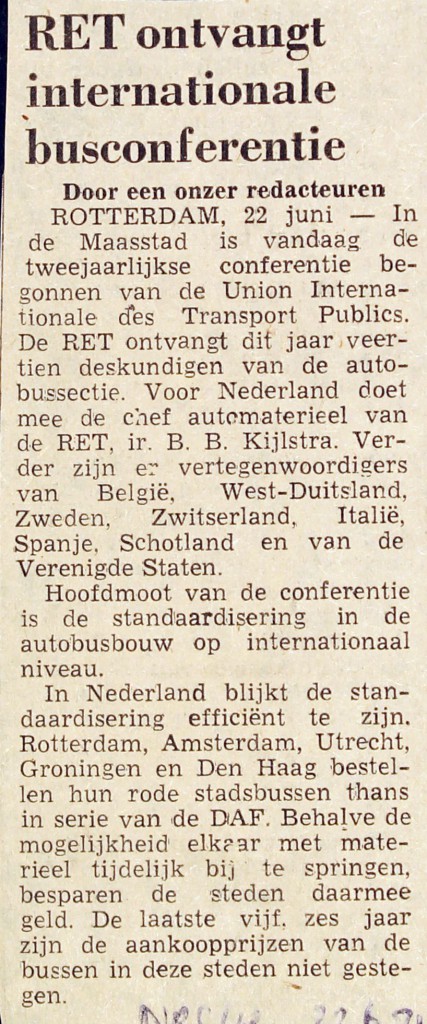 19710622 Ontvangst conferentie. (NRC)