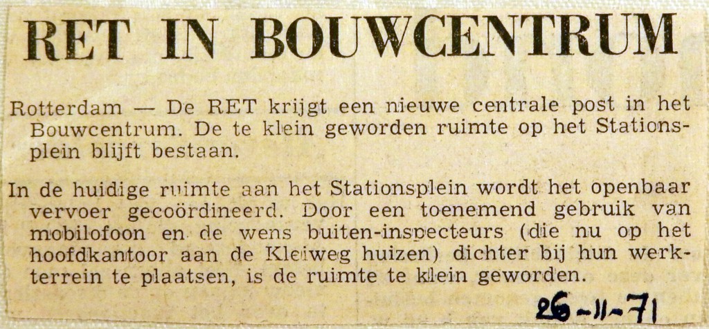 19711126 RET in Bouwcentrum