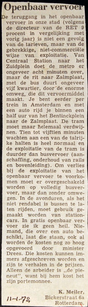 19720111 Openbaar vervoer.