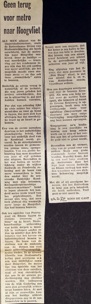 19720222 Geen terug voor metro.