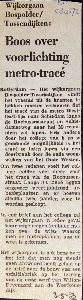 19720503 Voorlichting metro trace.