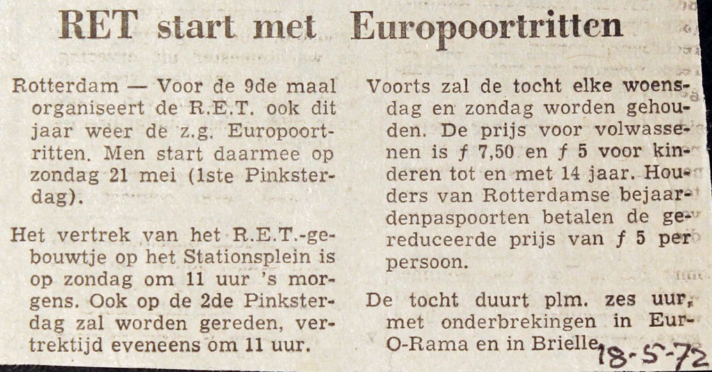19720518 Start Europoort ritten.