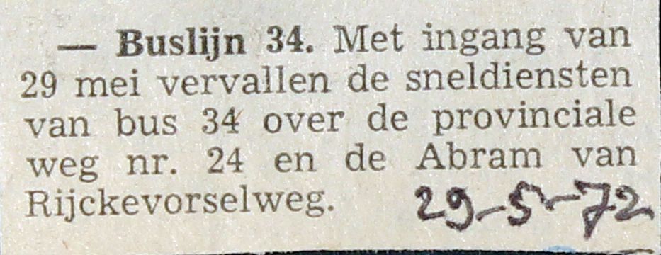 19720529 Vervallen sneldienst.