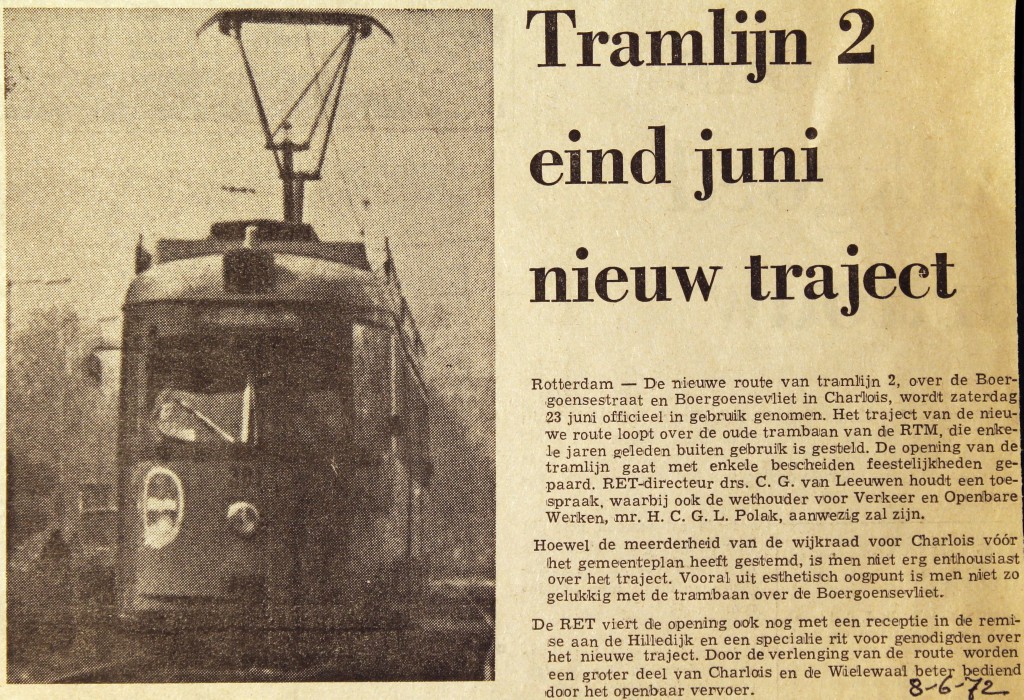 19720608 Lijn 2 nieuw eindpunt.