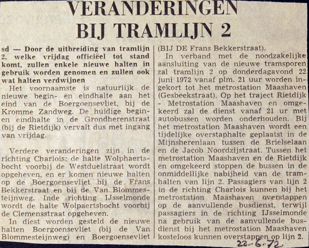 19720622 Veranderingen lijn 2.