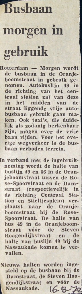 19720816 Busbaan in gebruik.